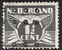 [Cijfer Postzegels - Nieuwe Kleur, type AK12]