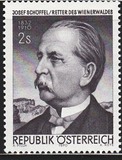 [The 60th Anniversary of the Death of Josef Schöffel, type AGF]