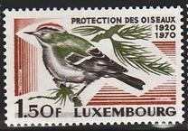 [The 50th Anniversary of Luxembourg Society for Bird Protection, type QU]