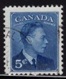 [King George VI - Inscription: "POSTES POSTAGE", Tipi EN]