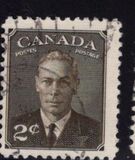 [King George VI As Previous Without Inscription "POSTES POSTAGE", jenis EP]