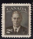 [King George VI As Previous Without Inscription "POSTES POSTAGE", jenis EP]