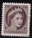 [Queen Elizabeth II - Stamps of 1954 with 2 Fluorescent Stripes, տեսակ GT6]