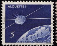 [Launching of Canadian Satellite "Alouette II", type KO]