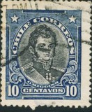 [Personalities - Inscribed "CHILE CORREOS", type AO1]
