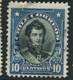 [Personalities - Inscribed "CHILE CORREOS", type AO1]