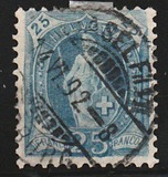 [Definitive 1899-1903 - Standing Helvetia - White Paper, type M7]