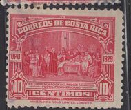 [Issue of 1923 Reduced in Size and Dated "1929", Tip DK]
