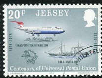 [The 100th Anniversary of the Universal Postal Union, 類型 BY]