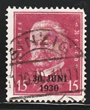 [No. 407 & 414 Overprinted "30 Juni 1930", ประเภท DI1]