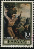[Paintings by Lius de Morales - Stamp Day, Tip BTR]