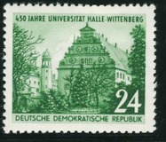 [The 450th Anniversary of Halle University, type BM]