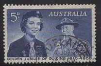 [Golden Jubilee of Guiding, 1910-1960, type FW]