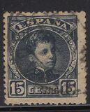 [King Alfonso XIII - Blue Control Numbers on Backside, type AT3]