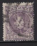 [King Alfonso XIII - Blue Control Numbers on Backside, type AT3]