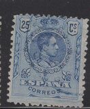 [King Alfonso XIII - Blue Control Numbers on Backside, Tipi BG5]