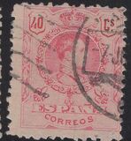 [King Alfonso XIII - Blue Control Numbers on Backside, Tipi BG7]
