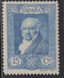 [The 100th Anniversary of the Death of Francisco de Goya, 1746-1828 - Inscription "1746 - CORREOS ESPANA - 1828", 類型 CO4]