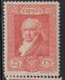 [The 100th Anniversary of the Death of Francisco de Goya, 1746-1828 - Inscription "1746 - CORREOS ESPANA - 1828", 類型 CO6]