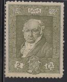[The 100th Anniversary of the Death of Francisco de Goya, 1746-1828 - Inscription "1828 - GOYA - 1928", Tip CN]