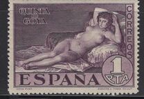 [The 100th Anniversary of the Death of Francisco de Goya, 1746-1828 -  Inscription "1746 - CORREOS ESPANA - 1828", ประเภท XCO]