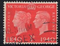 [Queen Victoria and King George VI, type CZ1]