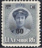 [Grand Duchess Charlotte - Surcharged, type AK]
