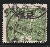 [Definitives - No Plant Above "ČESKO-SLOVENSKÁ", Tüüp I32]