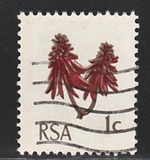 [Definitive Stamps of 1961 with New Country name Inscription "RSA", Tip KR]
