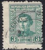 [General Jose Artigas - With Imprint "IMPRENTA NACIONAL" Bottom Right, type IW6]