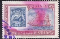[Airmail - The 100th Anniversary of Costa Rican Stamps, Вид LR]