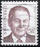 [President of the Slovak Republik Rudolf Schuster - Definitive stamp, tip KC]