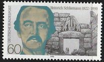 [The 100th Anniversary of the Death of Heinrich Schiliemann, Archaeologist, סוג AVB]
