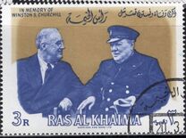 [Winston Churchill Commemoration, 1874-1965, type H]