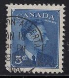 [King George VI - Inscription: "POSTES POSTAGE", タイプ EN]