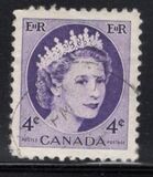 [Queen Elizabeth II - Normal Paper, See 1962 for Fluorescent Stripes, type GT3]