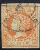 [Queen Isabella II - Colored Paper, type O1]