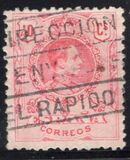 [King Alfonso XIII - Blue Control Numbers on Backside, 類型 BG2]