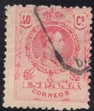 [King Alfonso XIII - Blue Control Numbers on Backside, 類型 BG7]