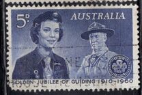 [Golden Jubilee of Guiding, 1910-1960, type FW]