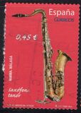 [Musical Instruments - Tenor Saxophone. Self Adhesive, type FQM]