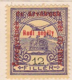 [Turul over Crown of Saint Stephen & King Franz Joseph - Stamps of 1913 Overprinted and Surcharged, 類型 M6]