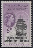 [Previously Issued Stamps Overprinted "TRANS - ANTARCTIC - EXPEDITION 1955-1958", 類型 X3]