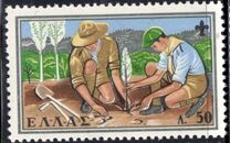 [The 50th Anniversary of the Boy Scout Movement, type LR]