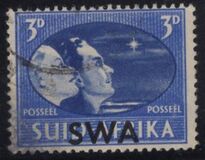 [South Africa Stamps Overprinted "S.W.A.", type AX6]
