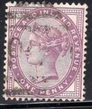 [Queen Victoria - Inscription "POSTAGE AND INLAND REVENUE", ประเภท AI1]