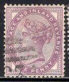 [Queen Victoria - Inscription "POSTAGE AND INLAND REVENUE", ประเภท AI1]