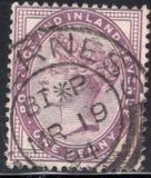 [Queen Victoria - Inscription "POSTAGE AND INLAND REVENUE", type AI1]