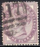 [Queen Victoria - Inscription "POSTAGE AND INLAND REVENUE", type AI1]