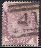 [Queen Victoria - Inscription "POSTAGE AND INLAND REVENUE", type AI1]